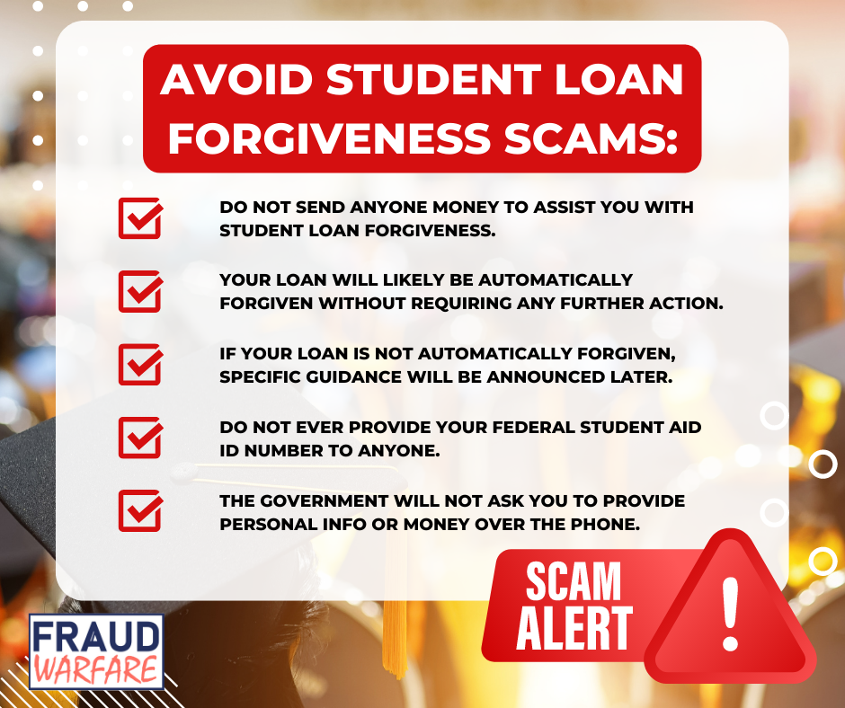 student loan forgiveness scams